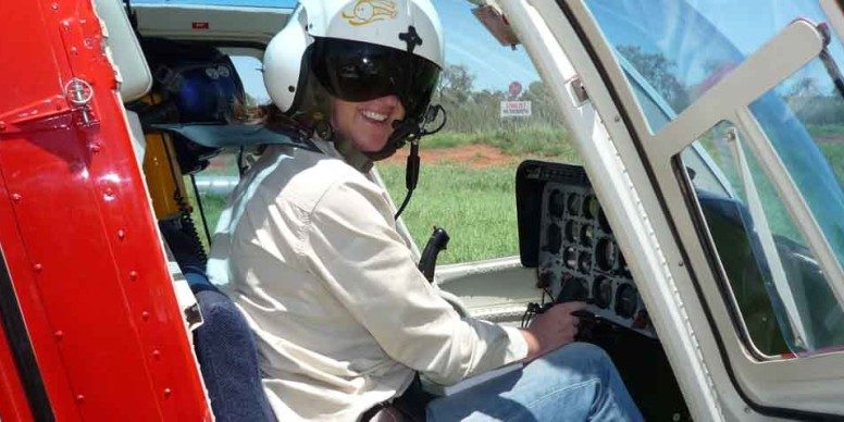 Bell 206 VH-WCU Ferry Flight @ Barkley Homestead