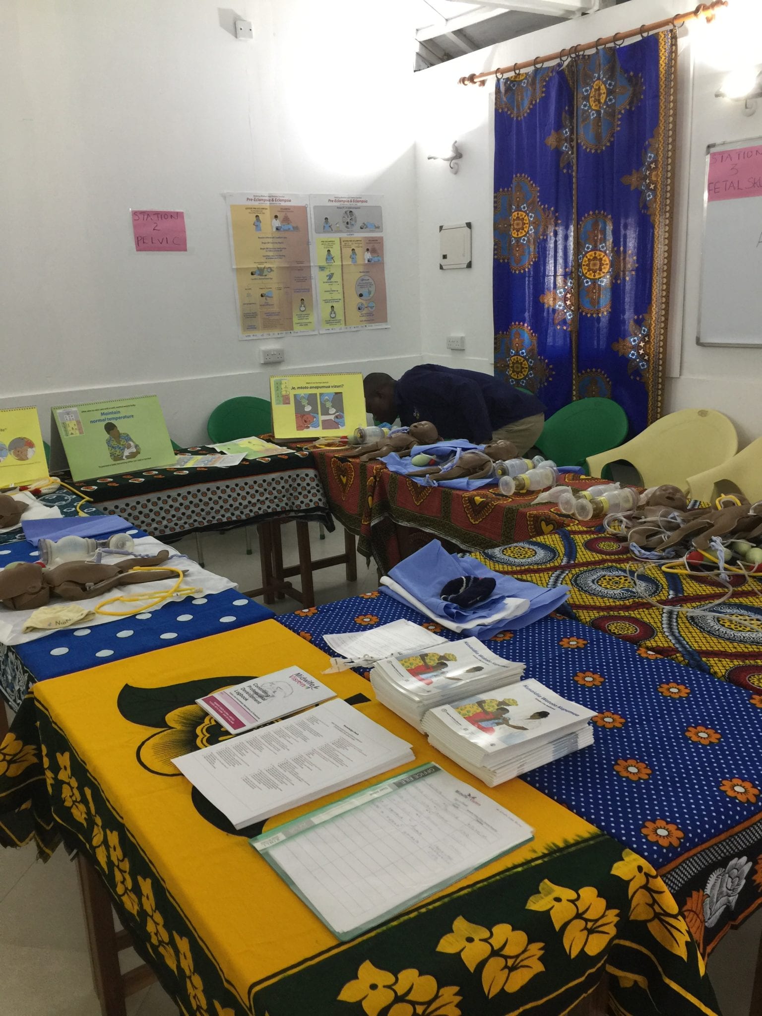 MWVG Clinic Set Up for Training